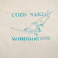 Vintage 1990s Windsurfing Nautical Sailing Graphic Single Stitch T-Shirt Men's L