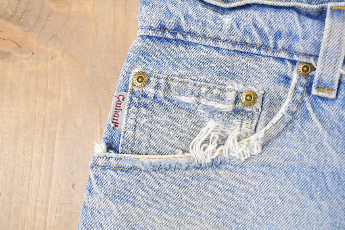 Vintage 1990s Carhartt Distressed Workwear Denim Jeans Men's 36 x 33