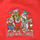 Vintage 1990s Disney Snow White Seven Dwarfs Embroidered Crewneck Sweatshirt Men's Large