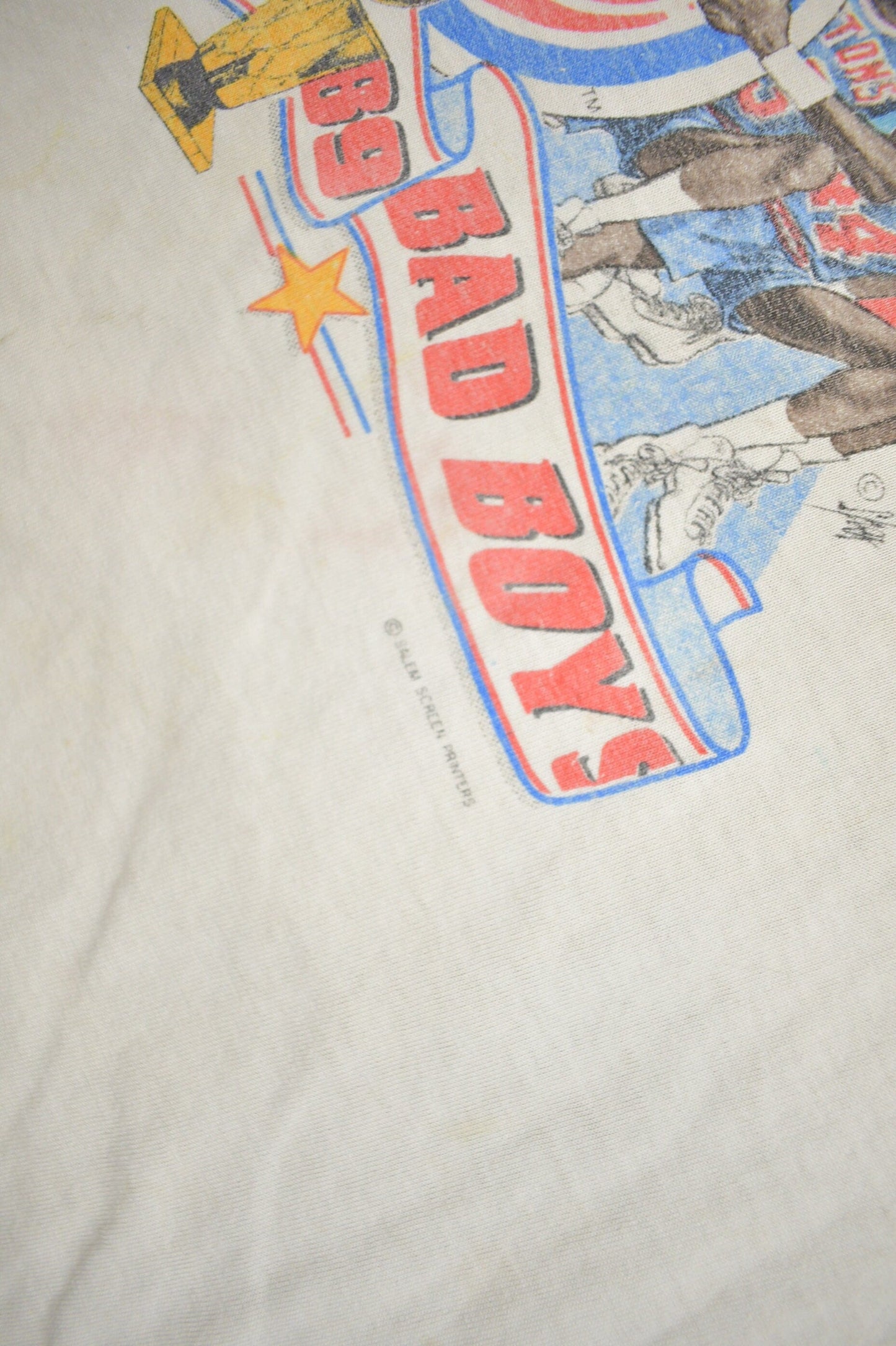 Vintage 1989 Detroit Pistons NBA World Champs Graphic T-Shirt Men's Large