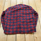 Vintage 1970s Pendleton Wool Flannel Board Shirt Men's M / Loop Collar True Vintage / 70s Robinson Dress Tartan / Made in USA