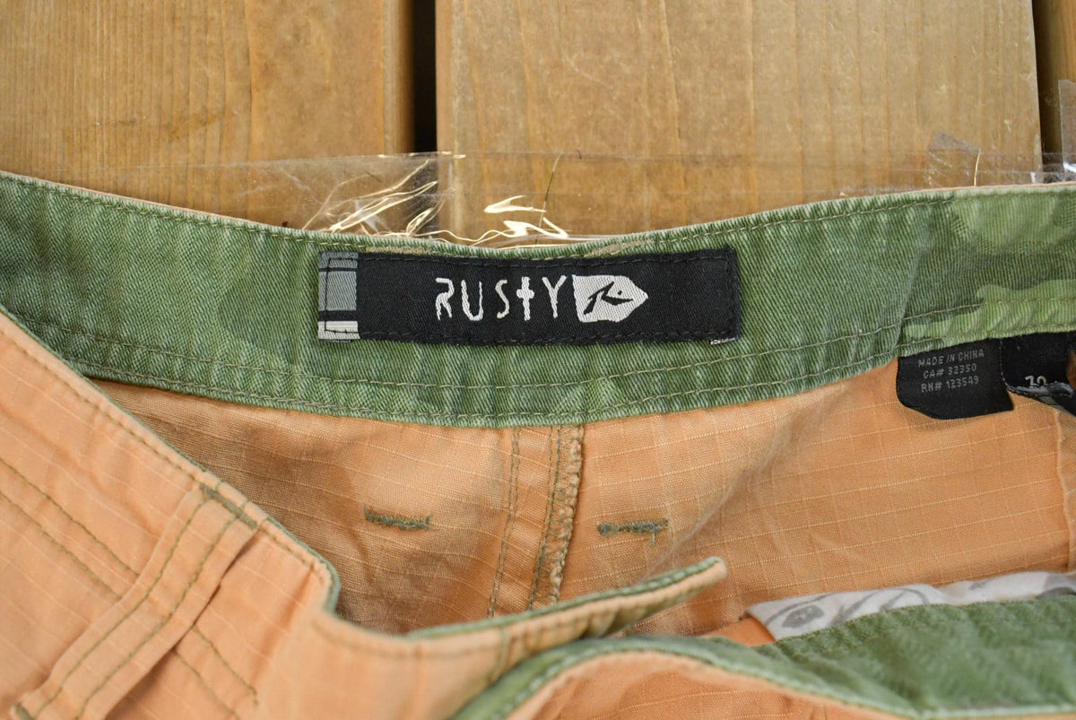 Vintage 1990s Rusty Surf Cargo Shorts Men's 32
