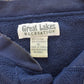 Vintage 1990s Great Lakes Golf Embroidered Henley Sweatshirt Men's XL