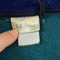 Vintage Y2K LL Bean Quarter Zip Fleece Outdoorsman Sweater Men's M