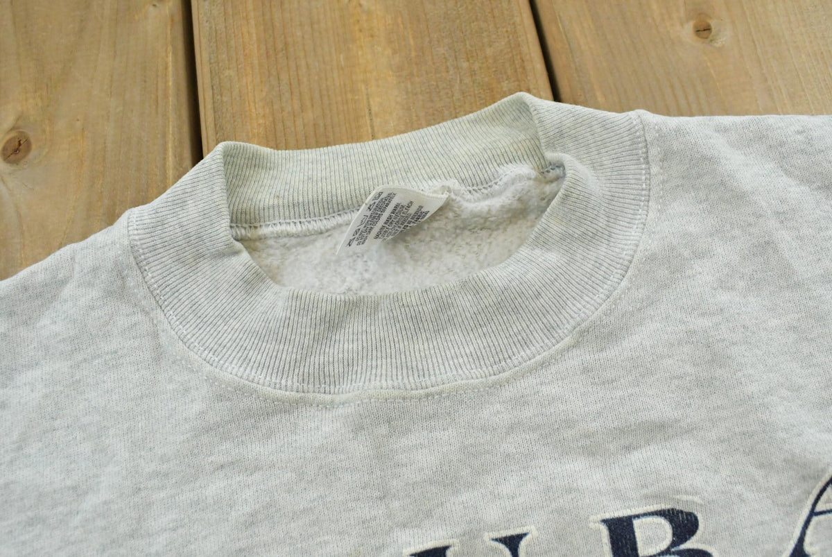 Vintage 1990s Aruba One Happy Island Graphic Travel Crewneck Sweatshirt Men's M