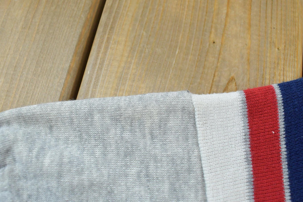 Vintage 1980s Fleece Mates Short Sleeve V-Neck Sweatshirt Men's S