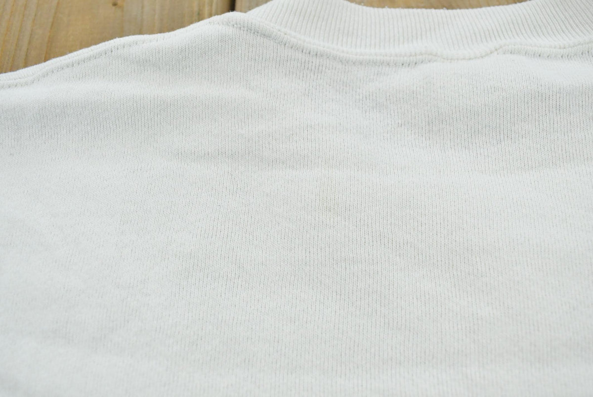 Vintage 1990s Russell Athletic Cape May Beach Chair Souvenir Crewneck Sweatshirt Men's L