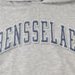 Vintage 1990s Rensselaer Polytechnic Institute Collegiate Hoodie Sweatshirt Men's S