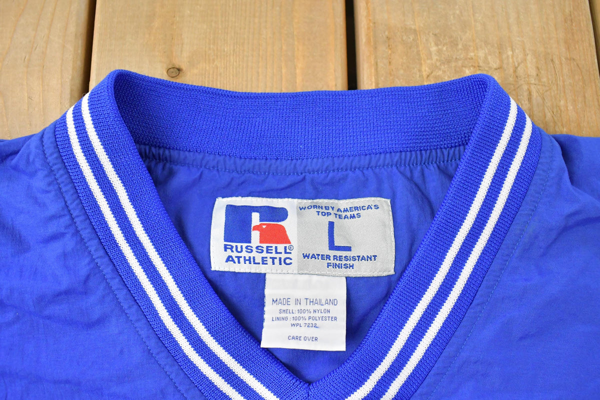 Vintage 1990s Curie Football Russell Athletic Pullover Jacket Men's Large