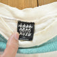 Vintage 1990s Rush Distressed Striped Crewneck Sweatshirt Men's XL