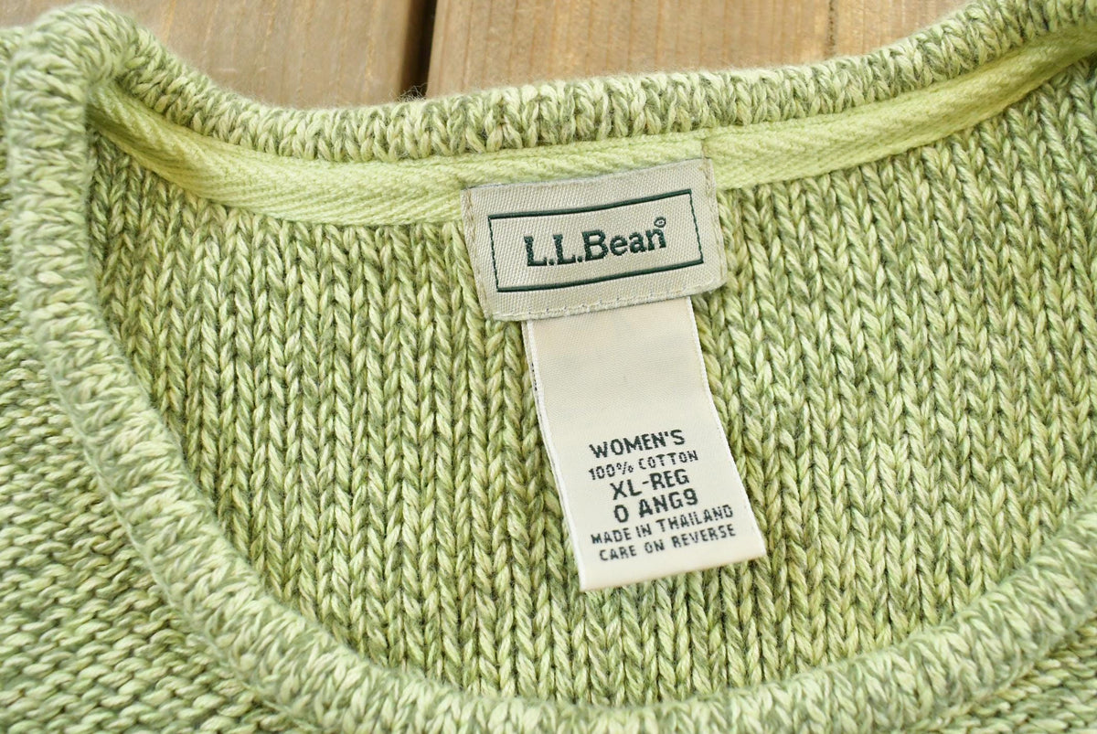 Vintage 1990s LL Bean Knit Sweater Women's XL