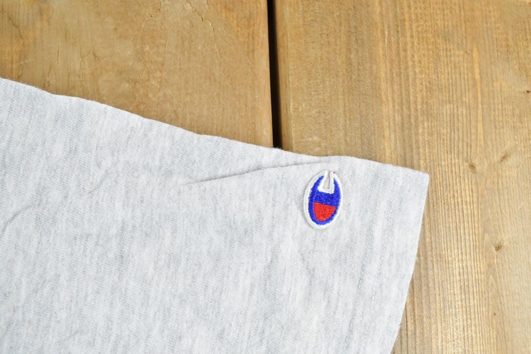 Vintage 1990s Champion Kansas Heavyweight University Collegiate T-Shirt Men's Medium