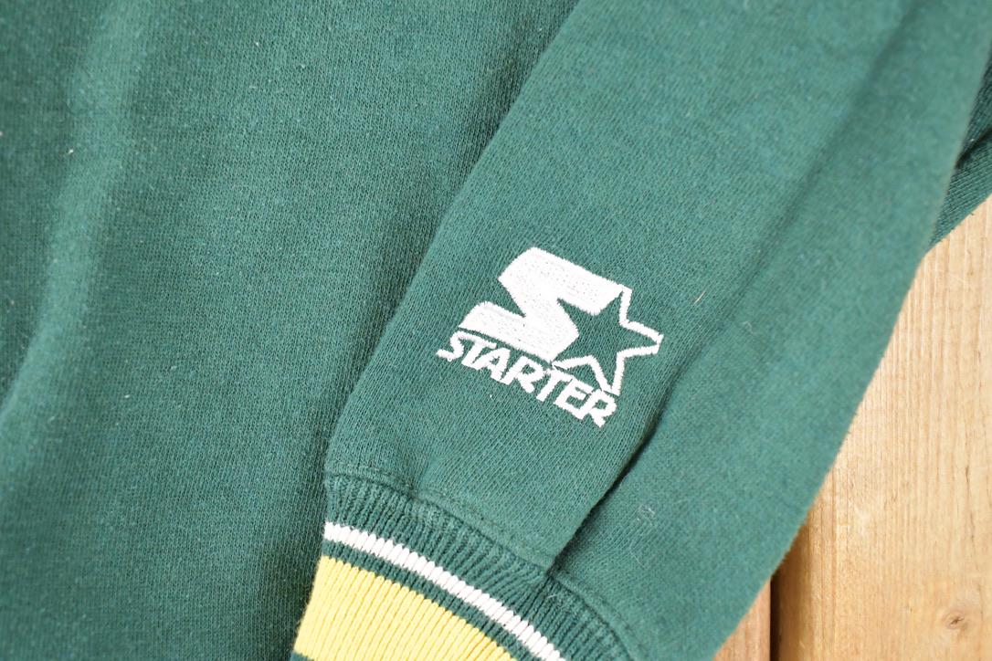 Vintage 1990s Starter Green bay Packers Embroidered NFL Crewneck Sweatshirt Youth M