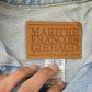 Vintage 1990s Marithe François Girbaud Denim Jacket Men's Large