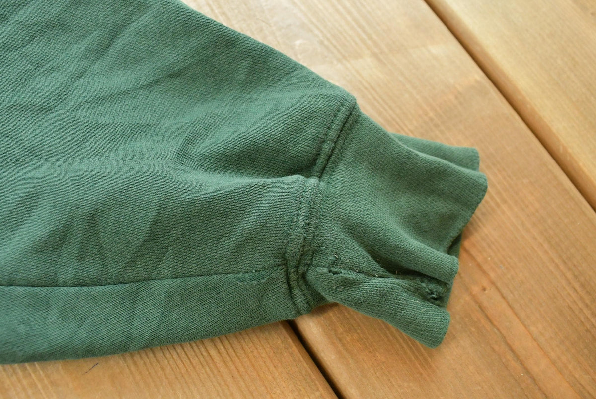 Vintage 1990s Bemidji State University Embroidered Collegiate Hoodie Sweatshirt Men's S