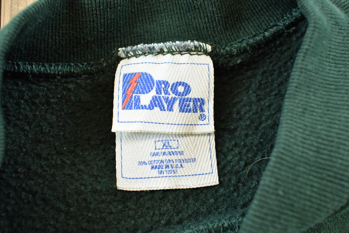 Vintage 1997 Pro Player Super Bowl 31 Green Bay Packers Embroidered NFL Crewneck Sweatshirt Men's XL / Made In USA Football 90s Sportswear