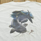Vintage 2000s Bite Me Fishwear Catfish Promotional Souvenir Pocket T-Shirt Men's XL