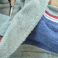 Vintage 1990s 26 Red Quarter Zip Terry Cloth Collared T-Shirt Mens XL