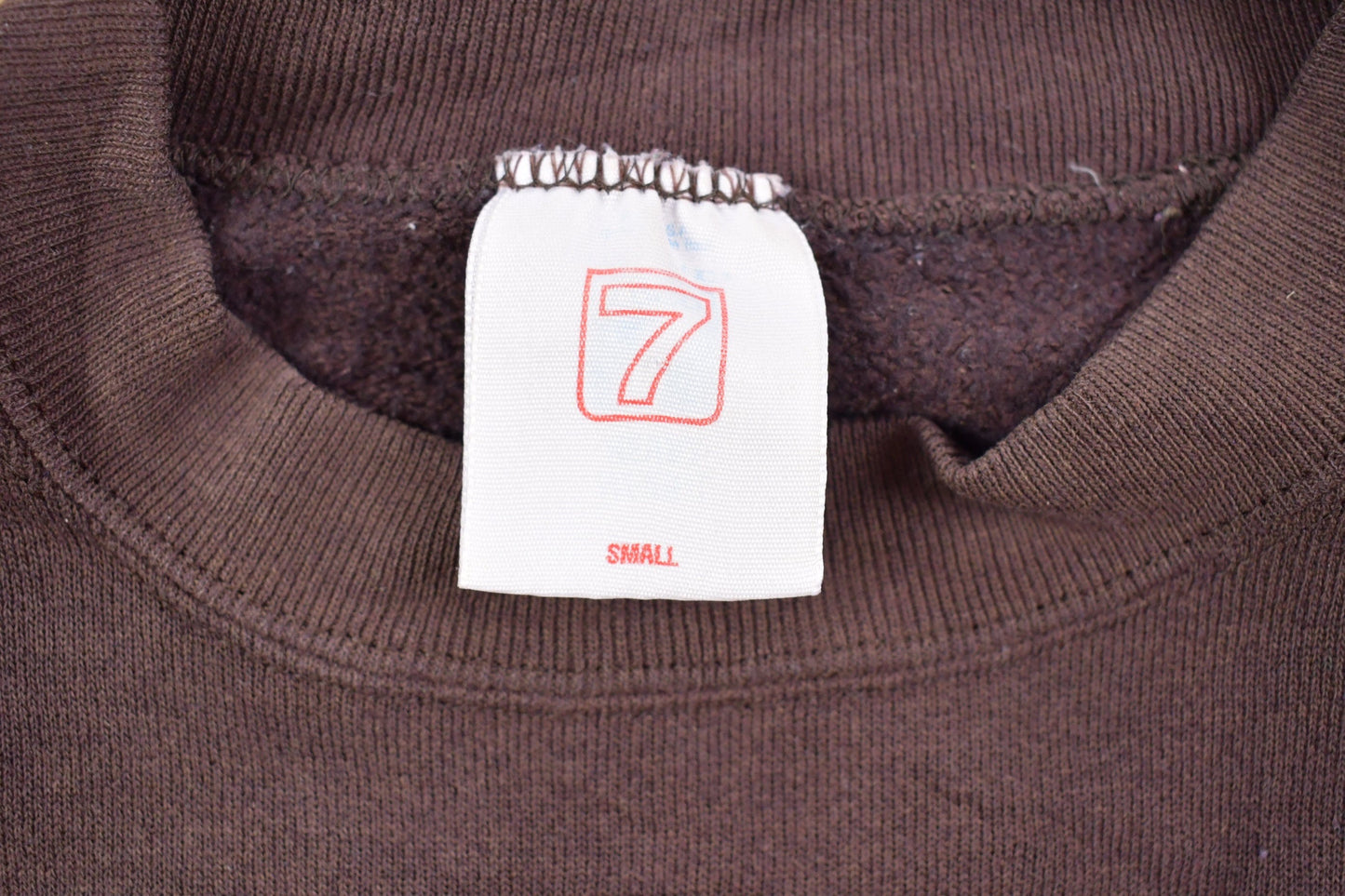 Vintage 1990s Logo 7 Cleveland Browns Crewneck Sweatshirt Men's XS