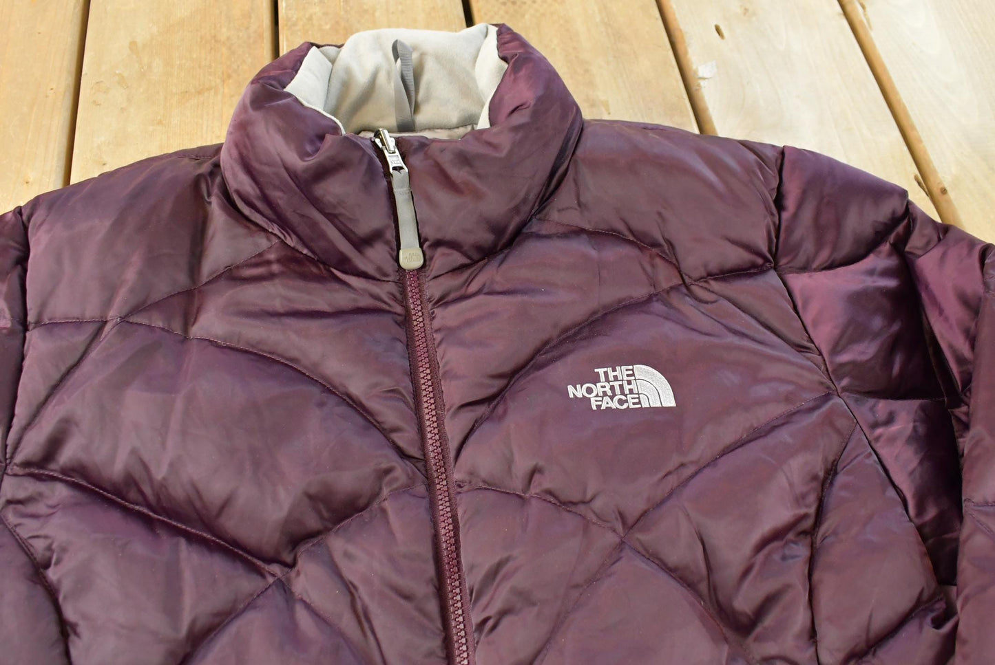 Vintage 2000s The North Face 550 Purple Puffer Jacket Women's XL