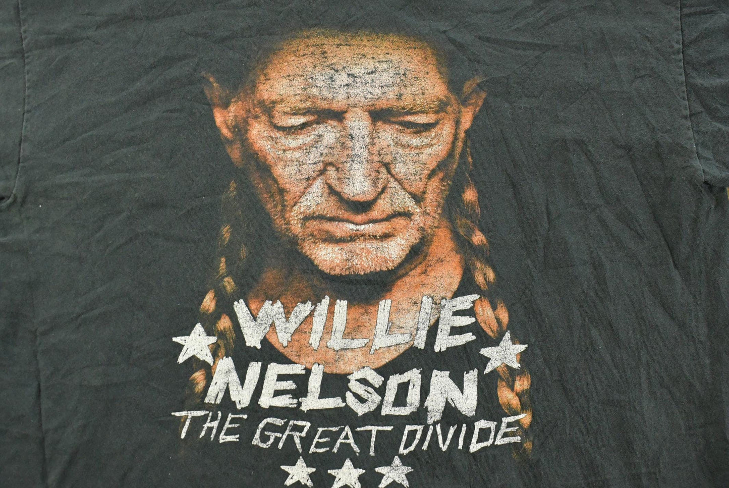 Vintage 2000s Willie Nelson The Great Divide Tour T-Shirt Men's L