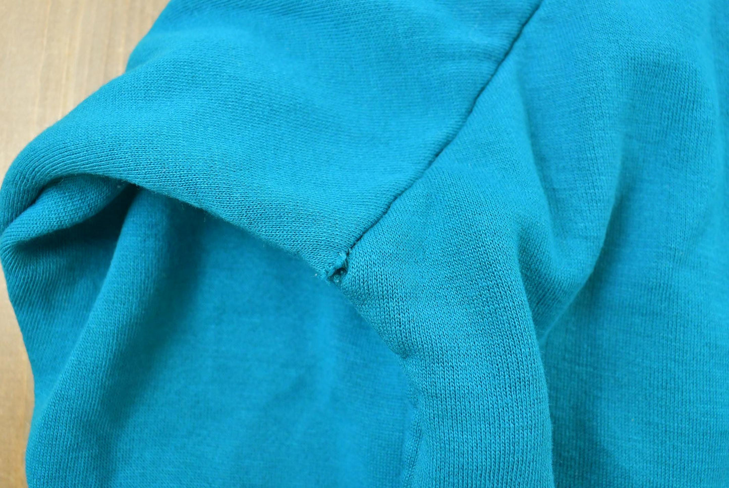 Vintage 1990s Northwest Territories Blank Blue Full Zip Thermal Lined Hoodie Sweatshirt Men's L