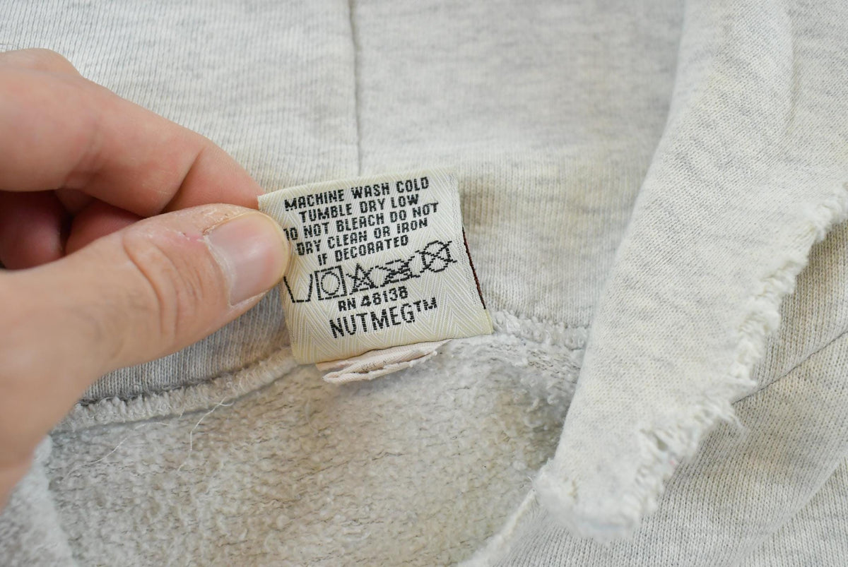 Vintage 1990s Nutmeg Mills Penn State University Atheltics Hoodie Sweatshirt Men's L