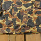 Vintage 1990s Columbia Duck Hooded Camo PVC Rain Jacket Men's XL
