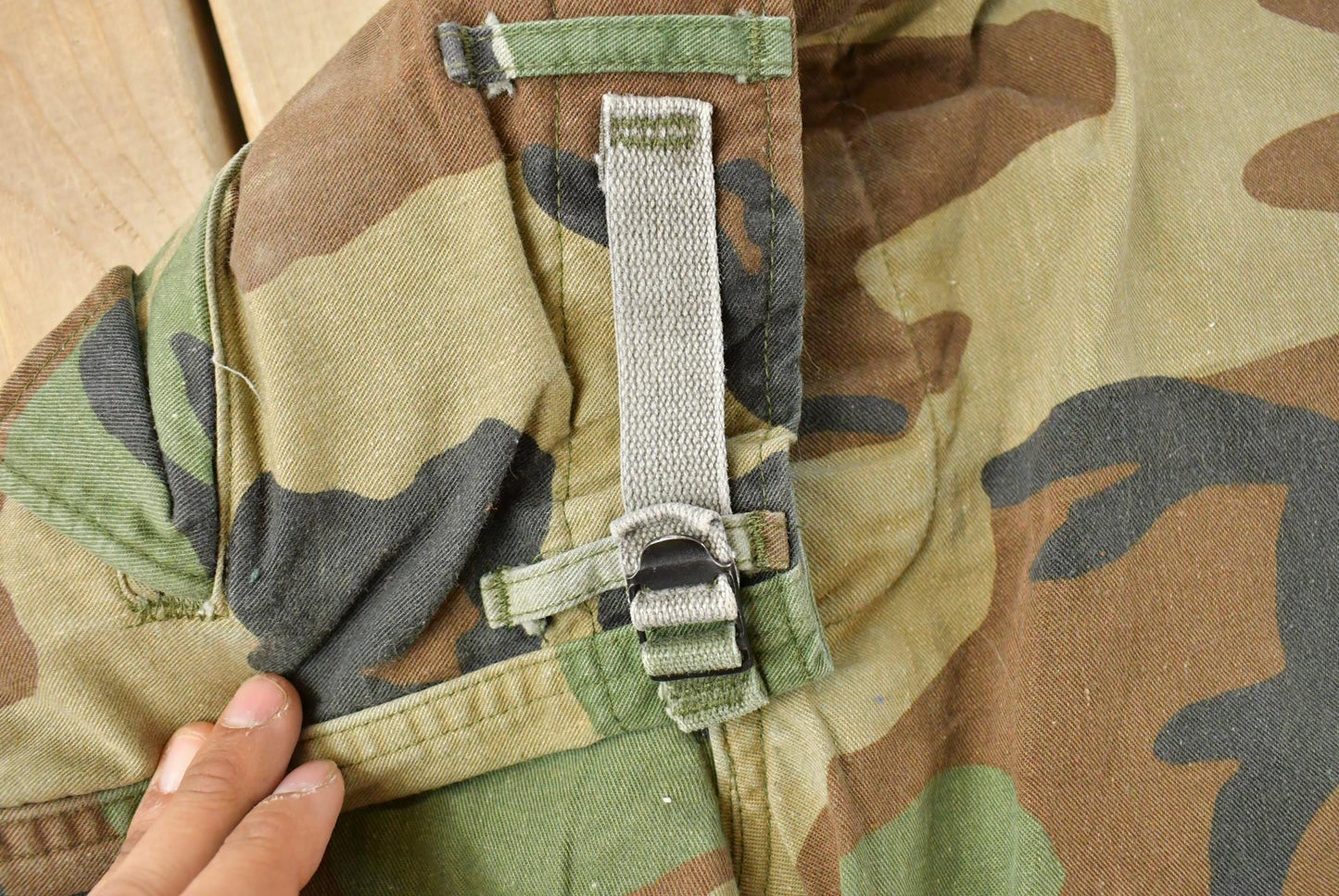 Vintage 2000s Army Woodland Camouflage Cargo Pants Men's Small X Short