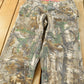 Vintage 2000s Carhartt Double Knee RealTree Camo Pants Women's 30 x 33.5