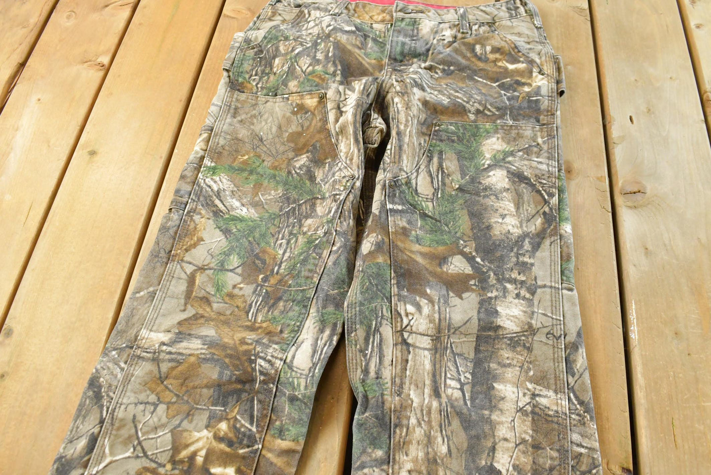 Vintage 2000s Carhartt Double Knee RealTree Camo Pants Women's 30 x 33.5