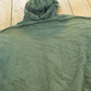 Vintage 2000s Faded BTC Green Thermal Lined Zip Up Hoodie Sweatshirt Men's XL