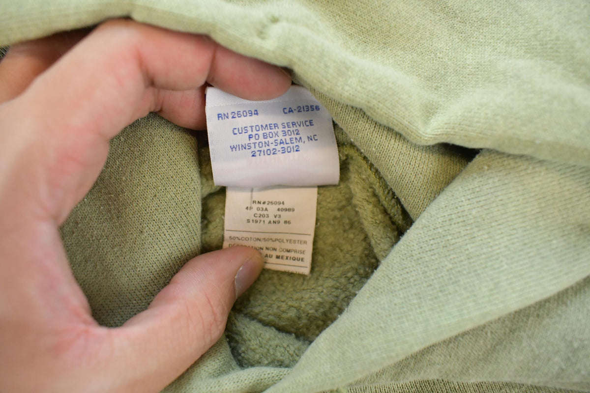 Vintage 1990s Sun Faded Champion Hoodie Sweatshirt Men's M