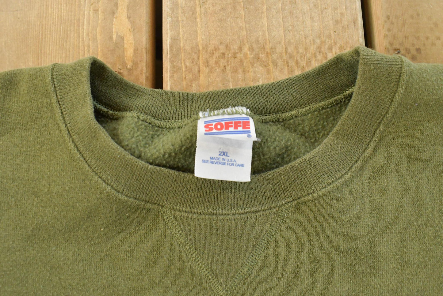 Vintage 1990s USMC Souvenir Military Crewneck Sweatshirt Men's 2XL