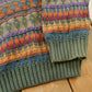 Vintage 1990s Old Glory Knit Cotton Striped Crewneck Sweater Men's XL
