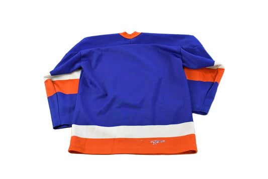 Vintage 1980s New York Islanders NHL CCM Hockey Jersey Youth M