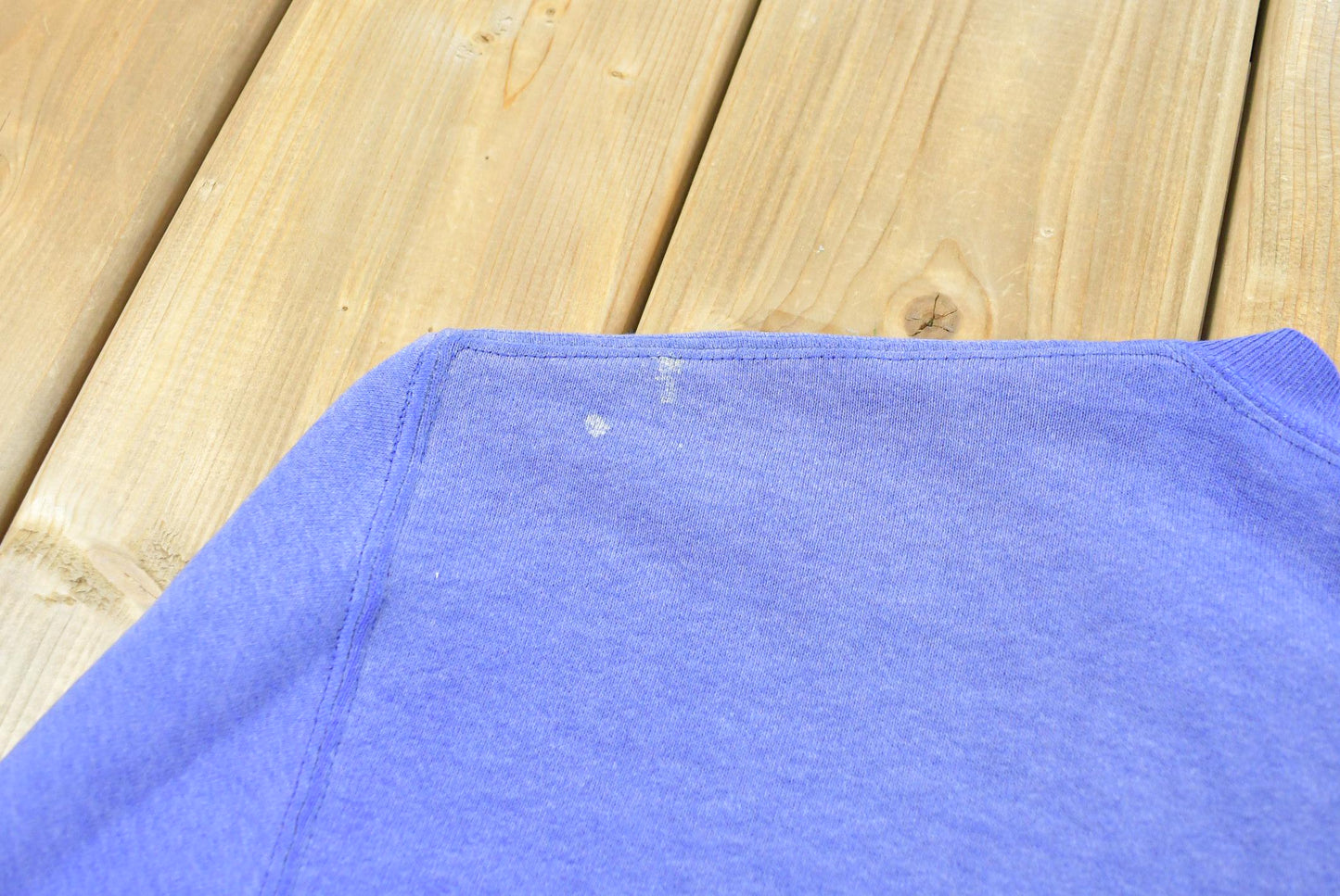 Vintage 1990s Purple Russell Athletics Blank Crewneck Sweatshirt Men's M
