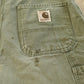 Vintage 2000s Carhartt Distressed Canvas Cutoff Shorts Men's 34