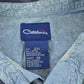 Vintage 1990s Catalina Striped Long Sleeve Polo Shirt Men's 2XL