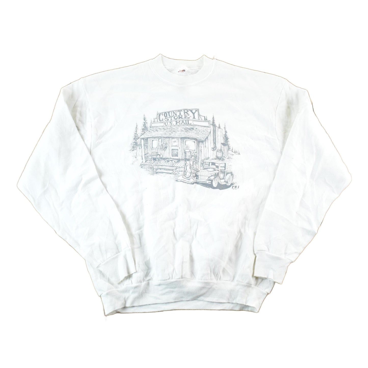 Vintage 1990s Country Store Crewneck Sweatshirt Mens XL