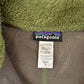 Vintage 2000s Patagonia Retro X Deep Pile Full Zip Fleece Sweater Men's Medium / Sage Green