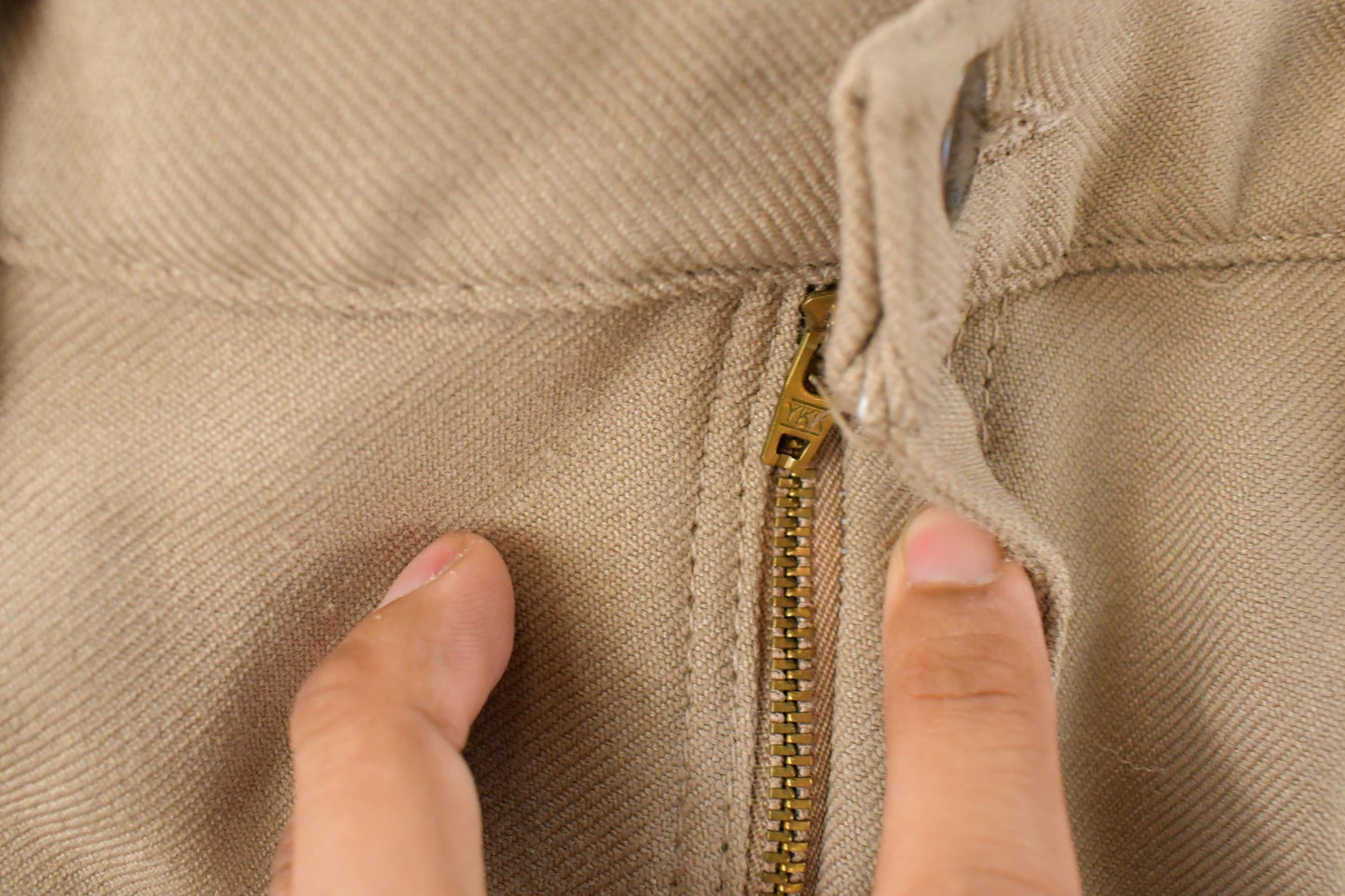 Vintage 80s Wrangler Cowboy Rancher Pants Pleated Beige Slacks Men's 35 x 31