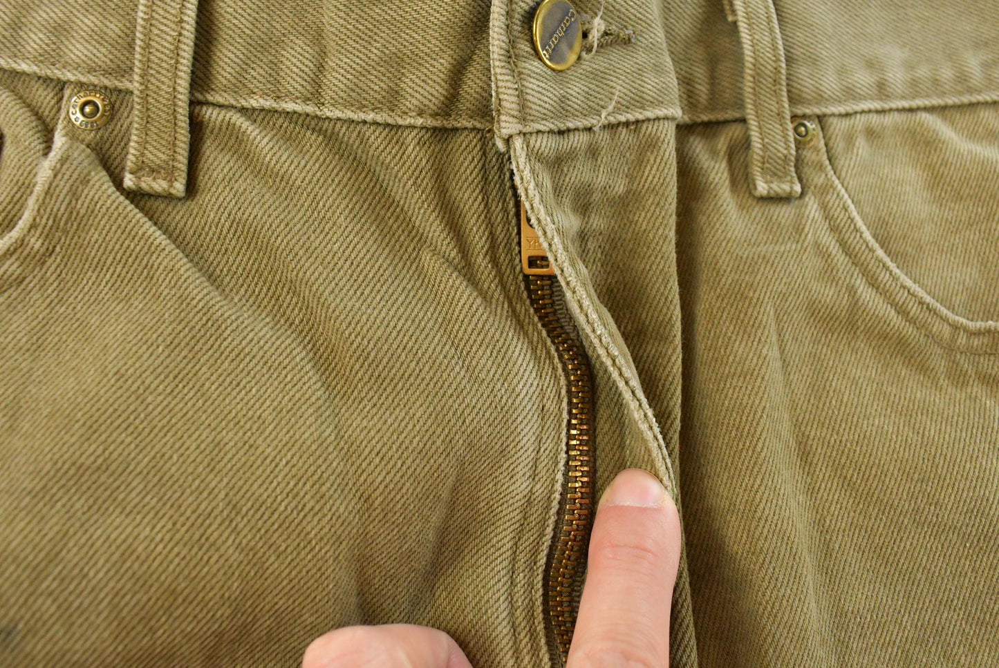 Vintage 2000s Carhartt Denim Work Jeans Men's 34 x 30