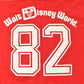 Vintage 1980s Walt Disney World Promo Football Jersey Men's M