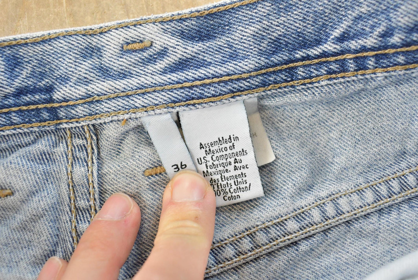 Vintage 1990s Calvin Klein Denim Jeans Men's 34 x 33