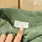 Vintage 1980s Military OG-107 Starched Sateen Fatigue Pants Men's 31 x 32