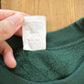 Vintage 2000s Hanes Blank Green Crewneck Sweatshirt Men's L
