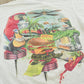 Vintage 1995 Jimmy Buffett's Caribbean Soul Cheese Burger in Paradise Souvenir Single Stitch Graphic T-Shirt Men's M