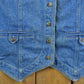 Vintage 1990s Cherokee Jean Button Up Vest Women's S