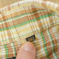 Vintage 1980s David Harrison Plaid Snaps Button Up Western Shirt Men's XL